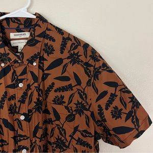 Goodthreads - Men’s Button Down Short Sleeve Shirt - XL - 100% Cotton